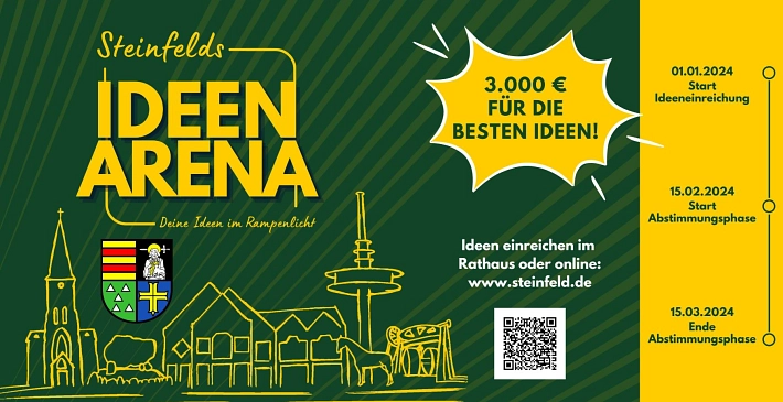 Ideenarena Banner © Gemeinde Steinfeld (Oldenburg)